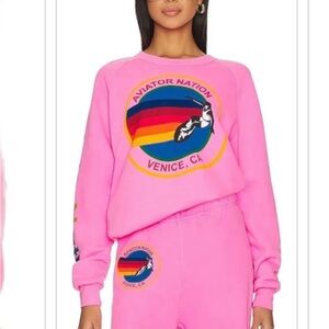 Aviator Nation Hot Pink set